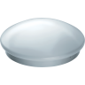Изображение Светильник светодиодный ДБП-12Вт 4000К 900Лм IP20 круглый пластиковый белый  18881 