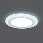 Изображение Светильник Backlight круг 12+4W LED 4000К d=190мм Gauss BL119 