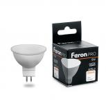 Изображение Лампа светодиодная LED 6вт 230в GU5.3 дневной Feron.PRO OSRAM 38085 