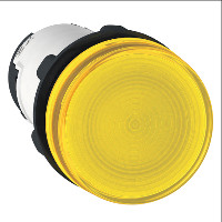 Изображение Лампа сигнальная 22мм 230В желт. SchE XB7EV75P 