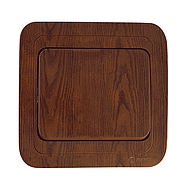 Изображение Выключатель 1-кл. СП Mimoza N 10А IP20 орех/орех Makel 24001 