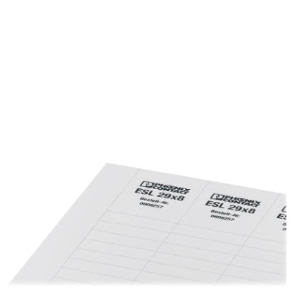 Полоса маркировочная ESL 44х7 Phoenix Contact 0808244 Изображение Полоса маркировочная ESL 44х7 Phoenix Contact 0808244