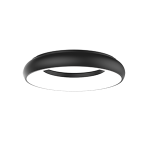 Изображение Светильник светодиодный NIMBUS 25Вт 300х50 3000К IP40 подвесной накладной рассеив. опал черн. VARTON V1-R0-90464-05000-4002530 