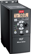 Изображение Преобразователь частотный VLT Micro Drive FC 51 2.2кВт (380-480 3ф) без панели оператора Danfoss 132F0022 