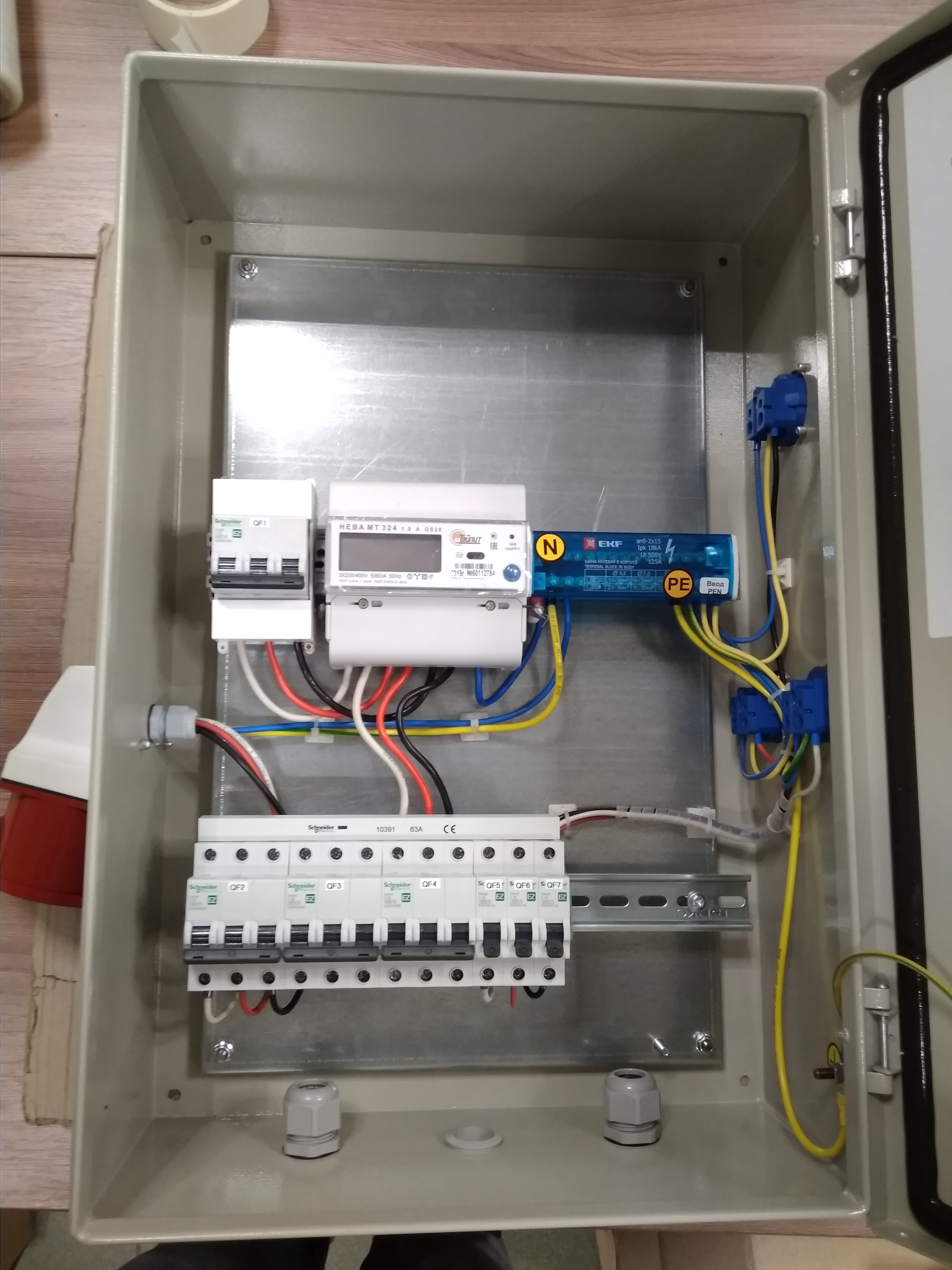 Зачем розетка в распределительном щите