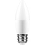 Изображение Лампа светодиодная LED 11вт Е27 белый матовая свеча 25944 