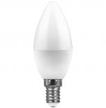 Изображение Лампа светодиодная LED 9вт Е14 белый матовая свеча 25799 