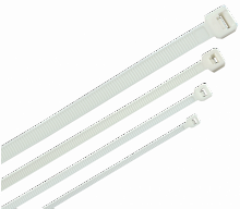Изображение Хомут-стяжка для кабеля 4.8х250мм нейлон бел. (уп.100шт) ITK HKW-W48-L250 