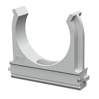 Изображение Крепеж-клипса для труб АБС-пластик в п/э d50 мм (уп.10шт) Промрукав PR.02650 