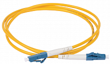 Изображение Патч-корд оптический коммутационный соединительный для одномодового кабеля (SM); 9/125 (OS2); LC/UPC-LC/UPC (Simplex) (дл.15м) ITK FPC09-LCU-LCU-C1L-15M 