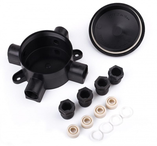 Изображение Коробка распределительная ОП 4-х рожк. У-409 полиамид ПЭМИ 43Б16А4094 