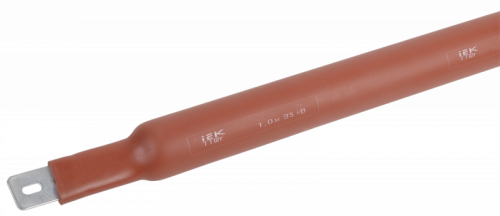 Изображение Термоусаживаемая трубка ТТШт 55/16 35 кВ 2.5:1 красная 1м IEK  упак.:4  UMB-TH35-55-16-25-1-K04 