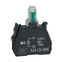 Изображение Блок световой OptiSignal D22 A45-LB-VM4 красн. 230-240VAC ZBVM4 КЭАЗ 332209 