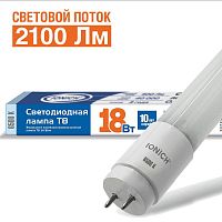 Изображение Лампа светодиодная ILED-SMD2835 T8 1200-18-2100-220-6.5-G13 IONICH 1512 