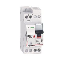 Изображение Устройства защиты от дугового пробоя DX3 Stop Arc 1P+N B13A 6000А (с авт. выкл.) Leg 415921 
