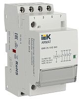 Изображение Контактор модульный KMR 25А 230В AC 1НО 3НЗ ARMAT IEK AR-KMR10-025-13-230 