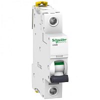 Изображение Автомат  Schneider Electric iC60N  1Р  0.5А  тип C  6кА  на DIN-рейку  A9F74170 