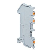 Изображение Клеммная колодка пружинная 1,5 Push-in 3 вывода серая PIT-1,5-3 
