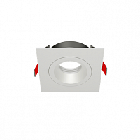 Изображение Рамка для модульного светильника FLEX 50 09 110х110х45 квадратная встраив. поворотная RAL9010 VARTON V1-R0-00435-10004-2000000 