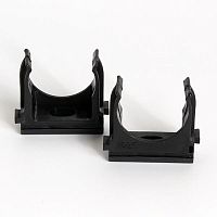 Изображение Держатель для труб (клипса) d25мм черн. (уп.100шт) TOKOV ELECTRIC TKE-LC-25-C05/100 