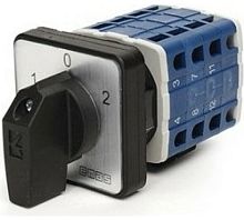 Изображение Переключатель полюсов реверс. трехфазный (1-0-2) 25А EMAS PSA025KD334S 