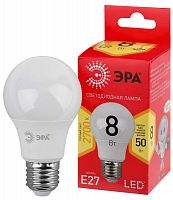 Изображение Лампа светодиодная LED A55-8W-827-E27 R A55 8Вт груша E27 тепл. бел. ЭРА Б0052659 