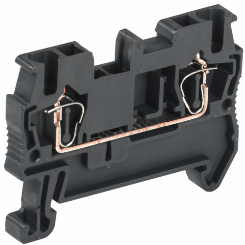 Клемма пружинная КПИ 2в-2.5 31А черн. IEK YZN11-002-K02 Изображение Клемма пружинная КПИ 2в-2.5 31А черн. IEK YZN11-002-K02