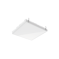 Изображение Светодиодный светильник "ВАРТОН" GR070 2.0 45 Вт 5000К 588*588*50 мм с планками для подвеса с опаловым рассеивателем белый IP40  V1-R3-00010-31OP0-2004550 