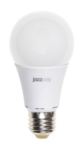 Изображение Лампа светодиодная LED 11w E27 белый матовый груша Jazzway 1033215 