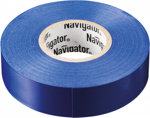 Изображение Изолента Navigator 71 107 NIT-B15-20/B синяя    17354 