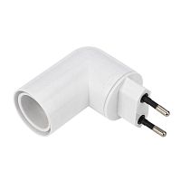 Изображение Переходник цокольный AC 220В-E14 с выключателем Rexant 11-8883 