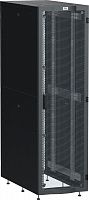 Изображение Шкаф серверный 19дюйм LINEA S 48U 600х1000мм перфорированные двери черн. ITK LS05-48U61-2PP 
