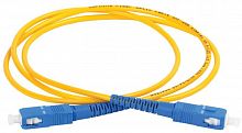 Изображение Патч-корд оптический коммутационный соединительный для одномодового кабеля (SM); 9/125 (OS2); SC/UPC-SC/UPC (Simplex) (дл.15м) ITK FPC09-SCU-SCU-C1L-15M 