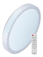 Изображение Светильник светодиодный PREMIUM SAPHIR 55Вт 230В 3000-6500К 4400лм IP40 395х95мм настенно-потолоч. управляемый с пультом ДУ КОСМОС KSSaph55W 