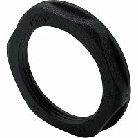 Изображение Гайка пластмассовая ISO 40 RAL 9011 Leg 386676 