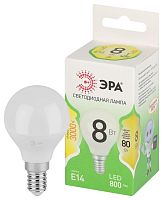 Изображение Лампа светодиодная GREEN LINE P45-8W-830-E14 GL 8Вт шар 3000К свет тепл. E14 Эра Б0067007 