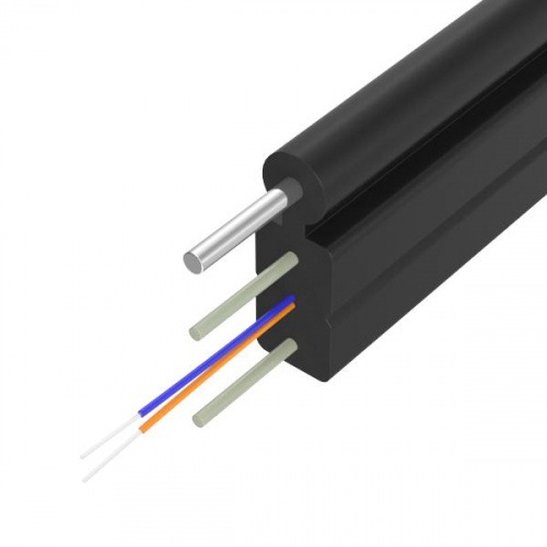 Изображение Кабель оптический ВО FTTH-2FRP+SR-2-G.657.A1 2000м SUPRLAN 02-0163 