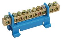 Изображение Шина нулевая на DIN-изол. "Стойка" ШНИ 6х9-10-С-С IEK YNN10-69-10P-K07 