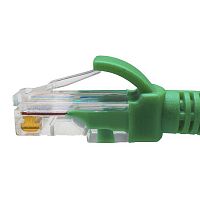 Изображение Патч-корд UTP 5e 4х2 26AWG (7х0.16мм) Cu PVC зел. 2м SUPRLAN 10-0118 