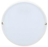 Изображение Светильник светодиодный ДПО 2006 14Вт 6500К IP54 круг бел. IEK LDPO0-2006-14-6500-K01 