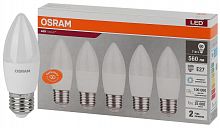 Изображение Лампа светодиодная LED Value LVCLB60 7SW/865 230В E27 2х5 RU (уп.5шт) OSRAM 4058075578074 