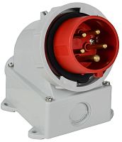 Изображение Вилка стационарная ССИ-5152 16А 6ч 380В 3P+PE+N IP67 IEK PSR52-016-5-0-67 