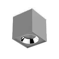 Изображение Светильник LED "ВАРТОН" DL-02 Cube накладной 150*160 36W 4000K 35° RAL7045 серый матовый  V1-R0-H0360-20000-2003640 