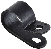 Изображение Скоба крепежная 12мм нейлон. черн. (уп.50шт) IEK USK11-12-050-K02 