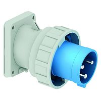 Изображение Розетка панельная 63А 3п 6ч 230В IP67 наклонная Bals 27007 