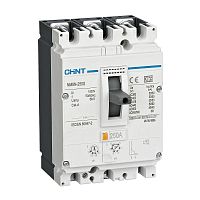 Изображение Выключатель автоматический NM8N-250HVS TM 3п 225А 50кА с рег. термомаг. расцеп. (R) CHINT 367778 