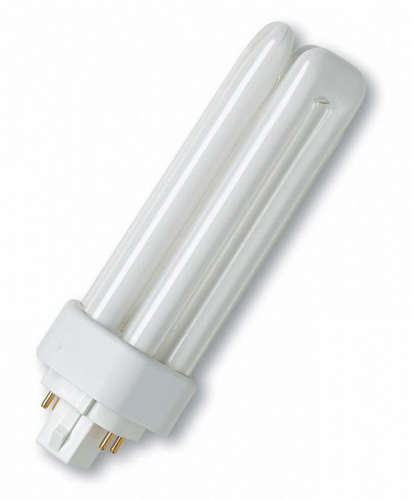 Изображение Лампа люминесцентная компактная DULUX T/E 32Вт/840 Plus GX24q-3 OSRAM 4099854123320 