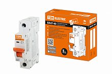 Изображение Автомат  TDM ELECTRIC ВА 47-60  1Р  1А  тип C  6кА  на DIN-рейку  SQ0223-0066 