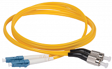 Изображение Патч-корд оптический коммутационный переходной для одномодового кабеля (SM); 9/125 (OS2); FC/UPC-LC/UPC (Duplex) (дл.10м) ITK FPC09-FCU-LCU-C2L-10M 