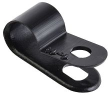 Изображение Скоба крепежная 6мм нейлон. черн. (уп.50шт) IEK USK11-06-050-K02 